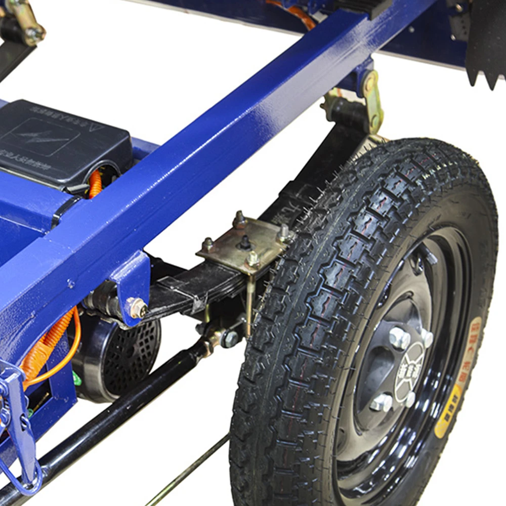 Грузовой электротрицикл Rutrike Партнёр 1500 48V1200W Синий 5